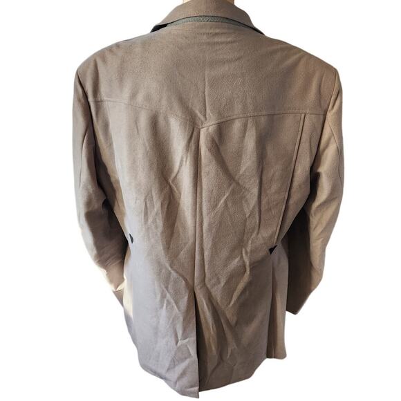 Brad Whitney Men's Vintage Rockabilly Western‎ Rodeo Gray Blazer Size 44 - Picture 3 of 6